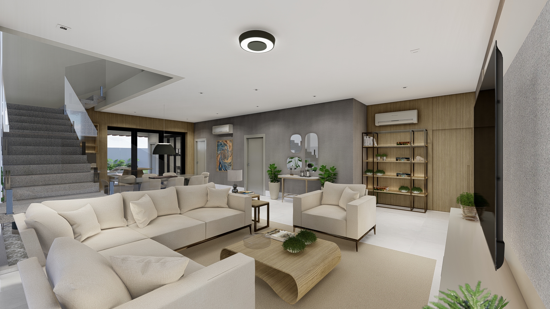 JÚLIO CESAR E ANA PAULA_ÁREA SOCIAL 2 - SALA DE TV