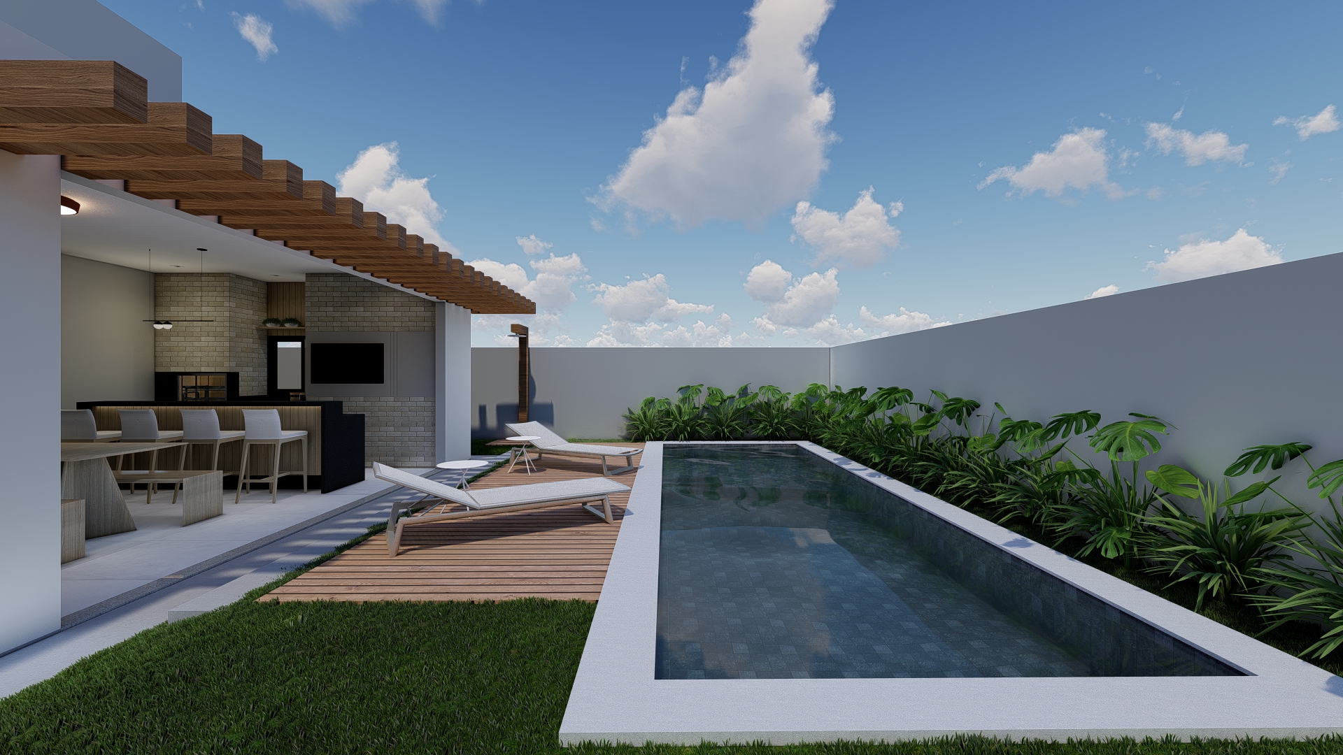 JÚLIO CESAR E ANA PAULA_ÁREA SOCIAL 26 - PISCINA