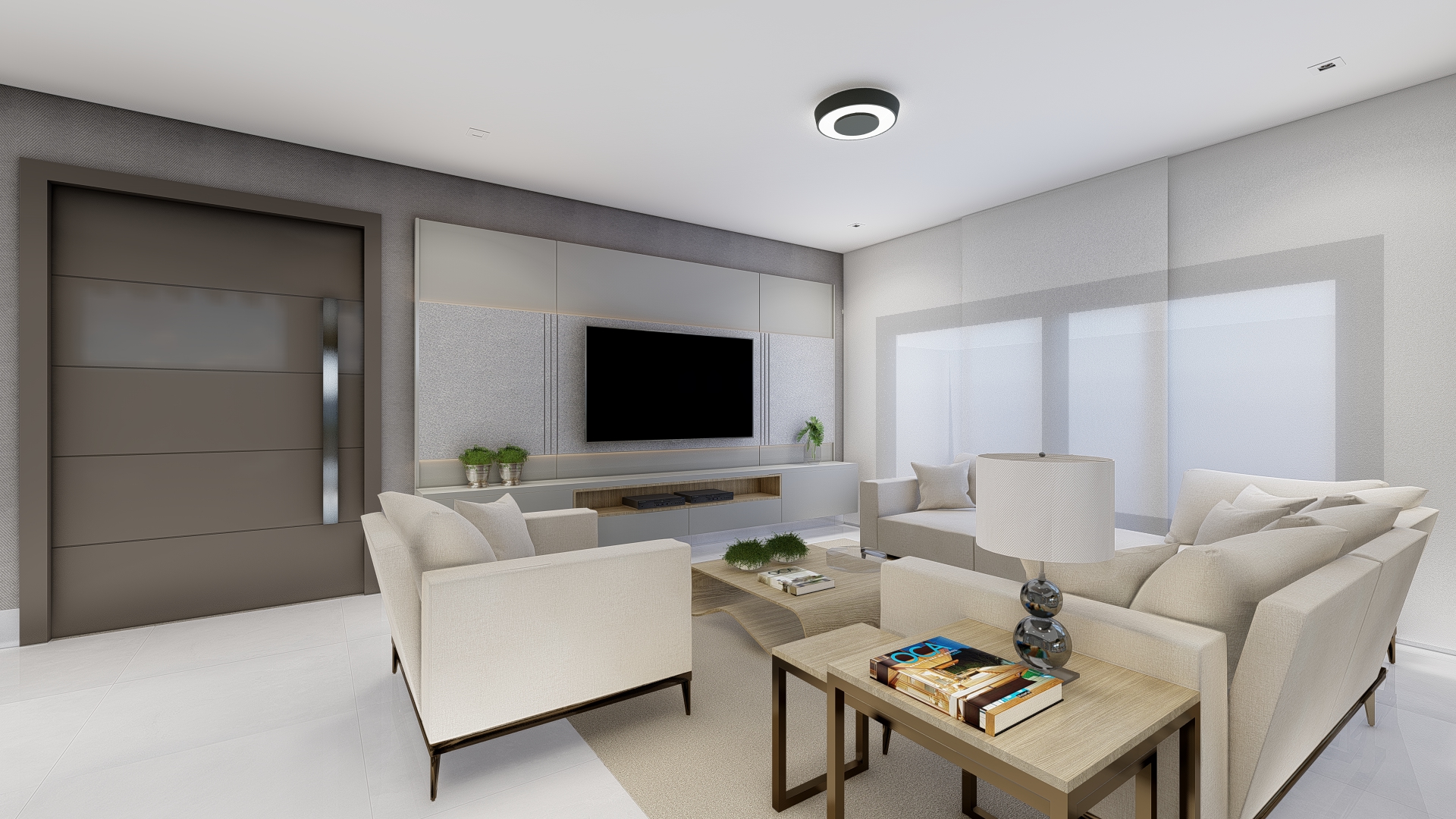 JÚLIO CESAR E ANA PAULA_ÁREA SOCIAL 3 - SALA DE TV